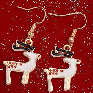 5/$25 Christmas bells Sale Christmas Earrings JINGLE BELLS Earrings HOLIDAY RED